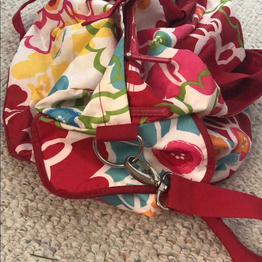 Flower duffle bag - Picture 2 of 4